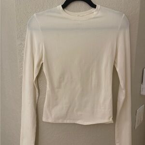 SKIMS Ivory Long Sleeve Top